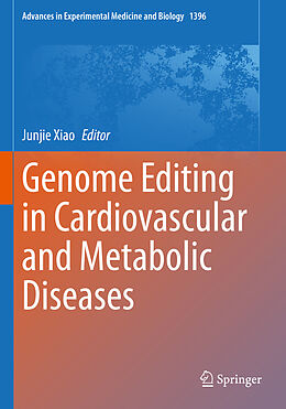 Couverture cartonnée Genome Editing in Cardiovascular and Metabolic Diseases de 