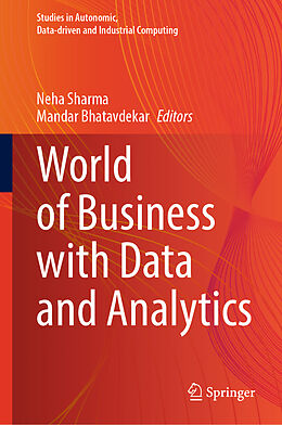 Livre Relié World of Business with Data and Analytics de 