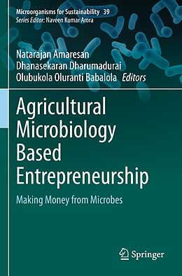 Couverture cartonnée Agricultural Microbiology Based Entrepreneurship de 