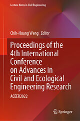 E-Book (pdf) Proceedings of the 4th International Conference on Advances in Civil and Ecological Engineering Research von 