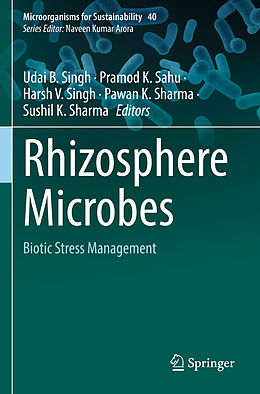 Couverture cartonnée Rhizosphere Microbes de 