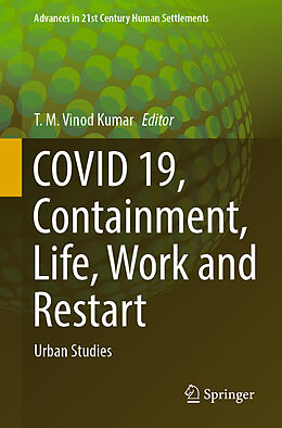 Kartonierter Einband COVID 19, Containment, Life, Work and Restart von 