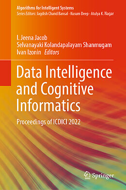 Livre Relié Data Intelligence and Cognitive Informatics de 