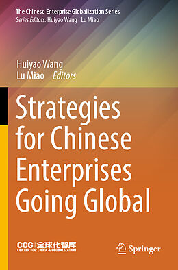 Couverture cartonnée Strategies for Chinese Enterprises Going Global de 