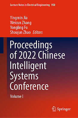 Livre Relié Proceedings of 2022 Chinese Intelligent Systems Conference de 