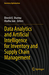 Couverture cartonnée Data Analytics and Artificial Intelligence for Inventory and Supply Chain Management de 