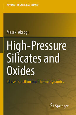 Kartonierter Einband High-Pressure Silicates and Oxides von Masaki Akaogi