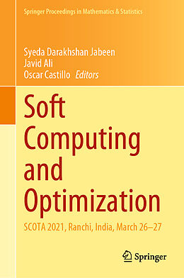 Livre Relié Soft Computing and Optimization de 