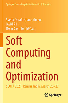 Kartonierter Einband Soft Computing and Optimization von 