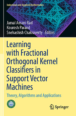 Couverture cartonnée Learning with Fractional Orthogonal Kernel Classifiers in Support Vector Machines de 