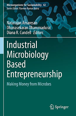 Couverture cartonnée Industrial Microbiology Based Entrepreneurship de 