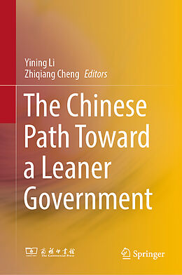 Livre Relié The Chinese Path Toward a Leaner Government de 