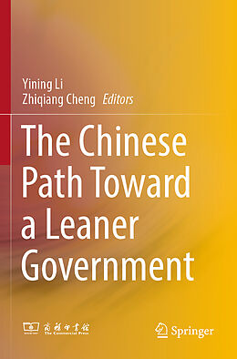 Couverture cartonnée The Chinese Path Toward a Leaner Government de 