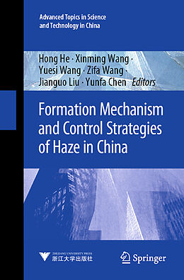 Couverture cartonnée Formation Mechanism and Control Strategies of Haze in China de 