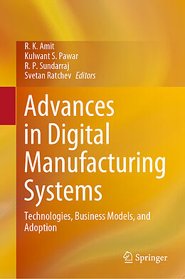 Livre Relié Advances in Digital Manufacturing Systems de 