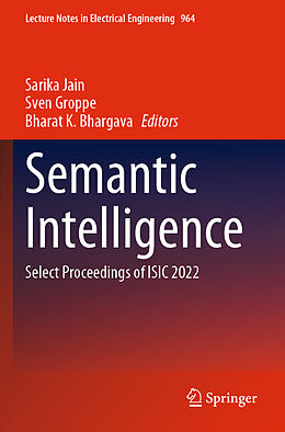 Couverture cartonnée Semantic Intelligence de 