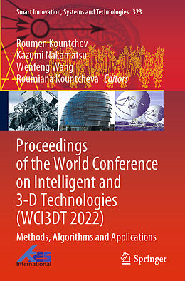 Couverture cartonnée Proceedings of the World Conference on Intelligent and 3-D Technologies (WCI3DT 2022) de 