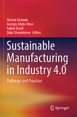 Couverture cartonnée Sustainable Manufacturing in Industry 4.0 de 