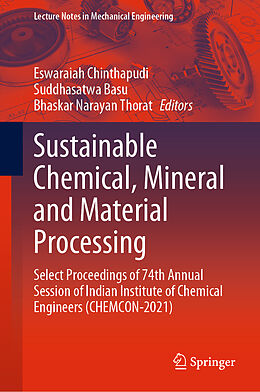 eBook (pdf) Sustainable Chemical, Mineral and Material Processing de 