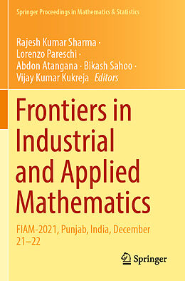 Couverture cartonnée Frontiers in Industrial and Applied Mathematics de 