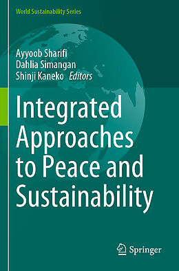 Couverture cartonnée Integrated Approaches to Peace and Sustainability de 