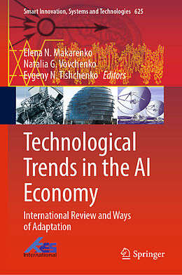 Livre Relié Technological Trends in the AI Economy de 