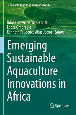 Couverture cartonnée Emerging Sustainable Aquaculture Innovations in Africa de 