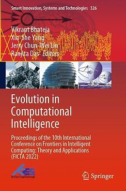 Couverture cartonnée Evolution in Computational Intelligence de 