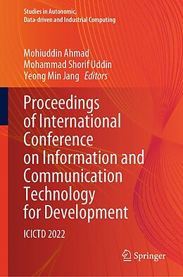 eBook (pdf) Proceedings of International Conference on Information and Communication Technology for Development de 