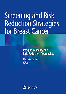 Couverture cartonnée Screening and Risk Reduction Strategies for Breast Cancer de 