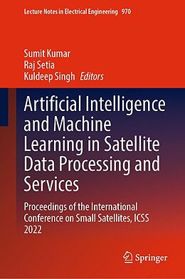 eBook (pdf) Artificial Intelligence and Machine Learning in Satellite Data Processing and Services de 