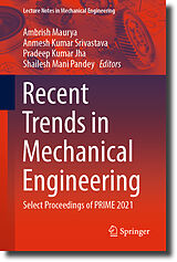 eBook (pdf) Recent Trends in Mechanical Engineering de 