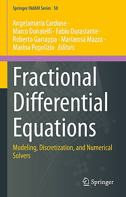 Livre Relié Fractional Differential Equations de 