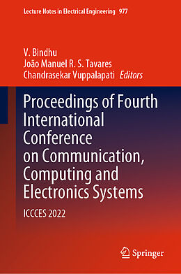 Livre Relié Proceedings of Fourth International Conference on Communication, Computing and Electronics Systems de 