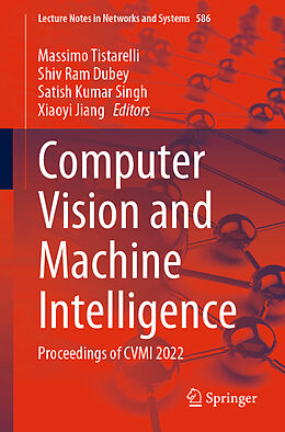 Couverture cartonnée Computer Vision and Machine Intelligence de 