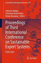 eBook (pdf) Proceedings of Third International Conference on Sustainable Expert Systems de 