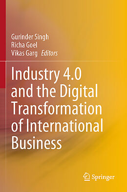 Couverture cartonnée Industry 4.0 and the Digital Transformation of International Business de 