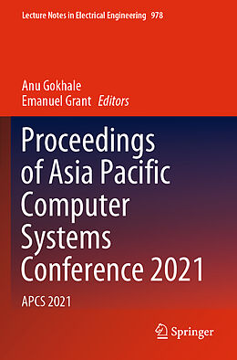 Couverture cartonnée Proceedings of Asia Pacific Computer Systems Conference 2021 de 