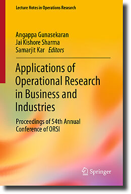 Livre Relié Applications of Operational Research in Business and Industries de 