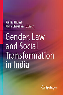 Couverture cartonnée Gender, Law and Social Transformation in India de 