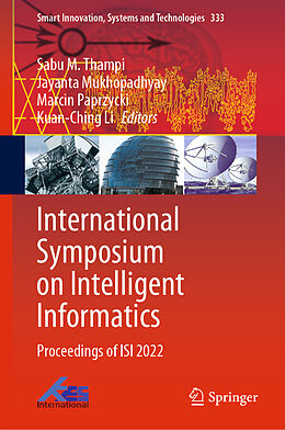 Livre Relié International Symposium on Intelligent Informatics de 