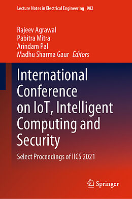 Livre Relié International Conference on IoT, Intelligent Computing and Security de 