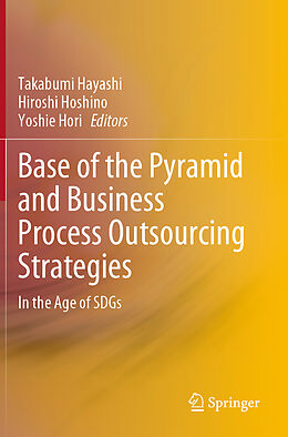 Couverture cartonnée Base of the Pyramid and Business Process Outsourcing Strategies de 