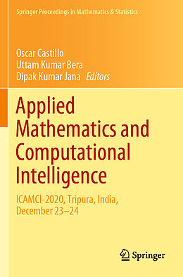 Couverture cartonnée Applied Mathematics and Computational Intelligence de 