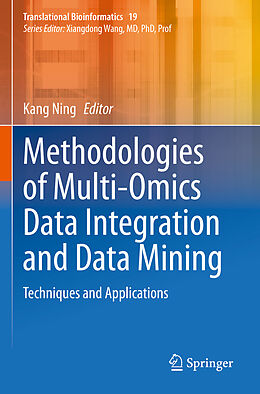 Couverture cartonnée Methodologies of Multi-Omics Data Integration and Data Mining de 