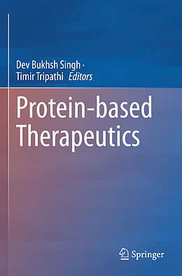 Couverture cartonnée Protein-based Therapeutics de 