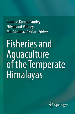 Couverture cartonnée Fisheries and Aquaculture of the Temperate Himalayas de 