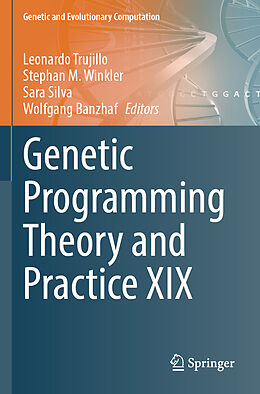 Couverture cartonnée Genetic Programming Theory and Practice XIX de 