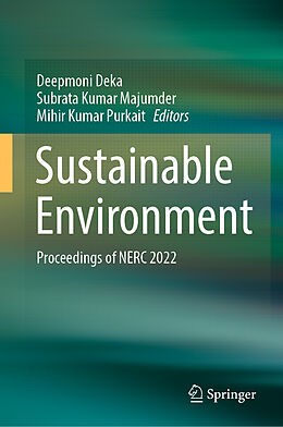 Livre Relié Sustainable Environment de 