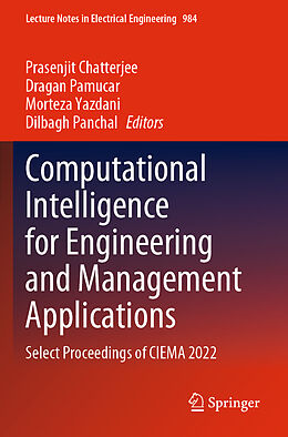 Couverture cartonnée Computational Intelligence for Engineering and Management Applications de 